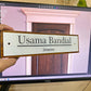 Chemical Wooden Door Name Plate | GD008