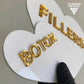 Set of 3 Heart & Candy Signs Beauty Room Décor |GW011 - GloriousGifts.Pk | Pakistan's 1 Office & Home Decoration Brand