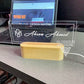 Custom Acrylic Desk Sign with USB Light | GT006 - GloriousGifts.Pk | Pakistan's 1 Office & Home Decoration Brand