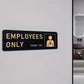 Securun Employees Only Door Sign | GD011 - GloriousGifts.Pk | Pakistan's 1 Office & Home Decoration Brand
