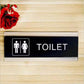 Acrylic Toilet Sign Rectangle | GD009 - GloriousGifts.Pk | Pakistan's 1 Office & Home Decoration Brand