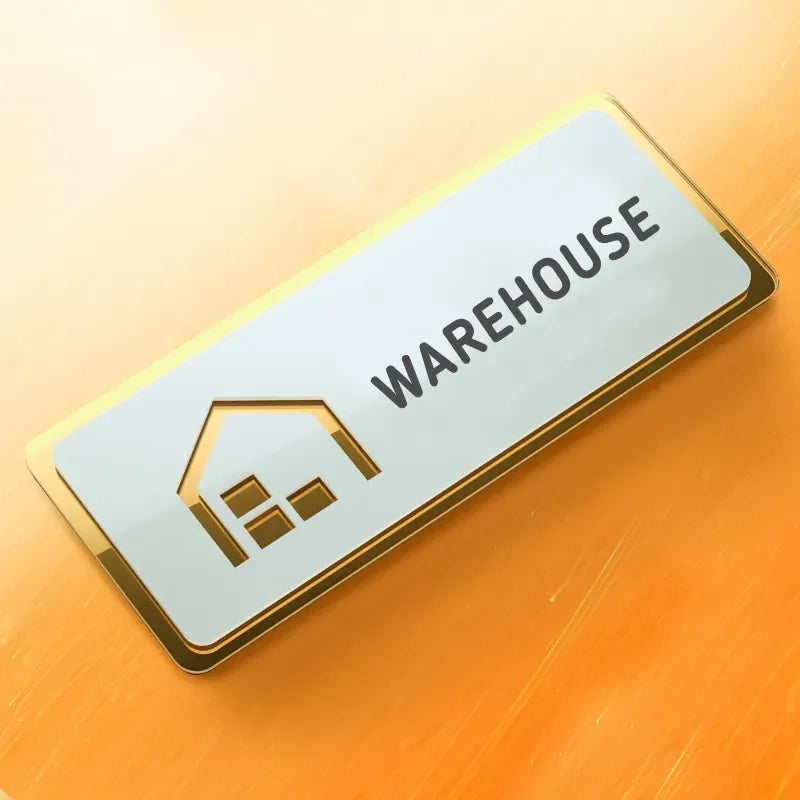 Laser Cut No Smoking Sign  Golden Plate | GD010