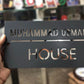 Matte Black & Silver Mirror Name Plate | GN008 - GloriousGifts.Pk | Pakistan's 1 Office & Home Decoration Brand