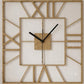 Roman Wooden Clock  Minimalist Home Décor | GC014 - GloriousGifts.Pk | Pakistan's 1 Office & Home Decoration Brand