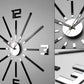 Large Silver & Black Mirror Clock  Unique Gift | GC001 - GloriousGifts.Pk | Pakistan's 1 Office & Home Decoration Brand