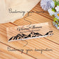 Personalized Transparent Desk Plate | GT012