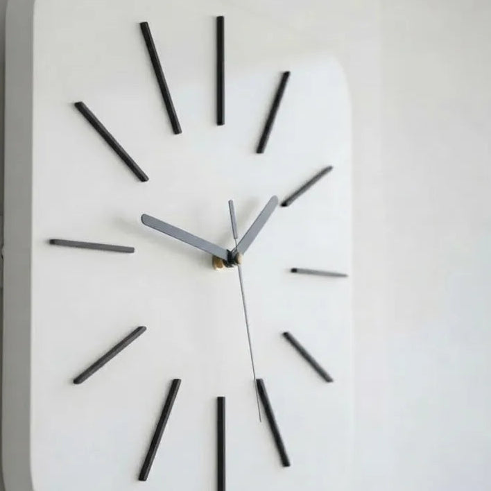 Clock HIPNOTIC Large white Silent Clock | GC008 - GloriousGifts.Pk | Pakistan's 1 Office & Home Decoration Brand