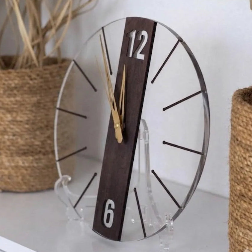 Mid Century Clock Oversized Clock  Acrylic Clock | GC007 - GloriousGifts.Pk | Pakistan's 1 Office & Home Decoration Brand