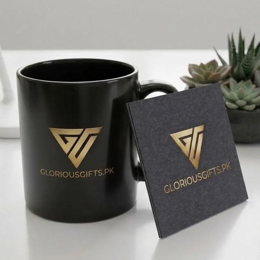 Personalized Mug, Tea Coster Best Gift Set GD105 - GloriousGifts.Pk | Pakistan's 1 Office & Home Decoration Brand