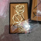 Personalized Golden Wedding Cake Topper  Names Gift |GG001 - GloriousGifts.Pk | Pakistan's 1 Office & Home Decoration Brand