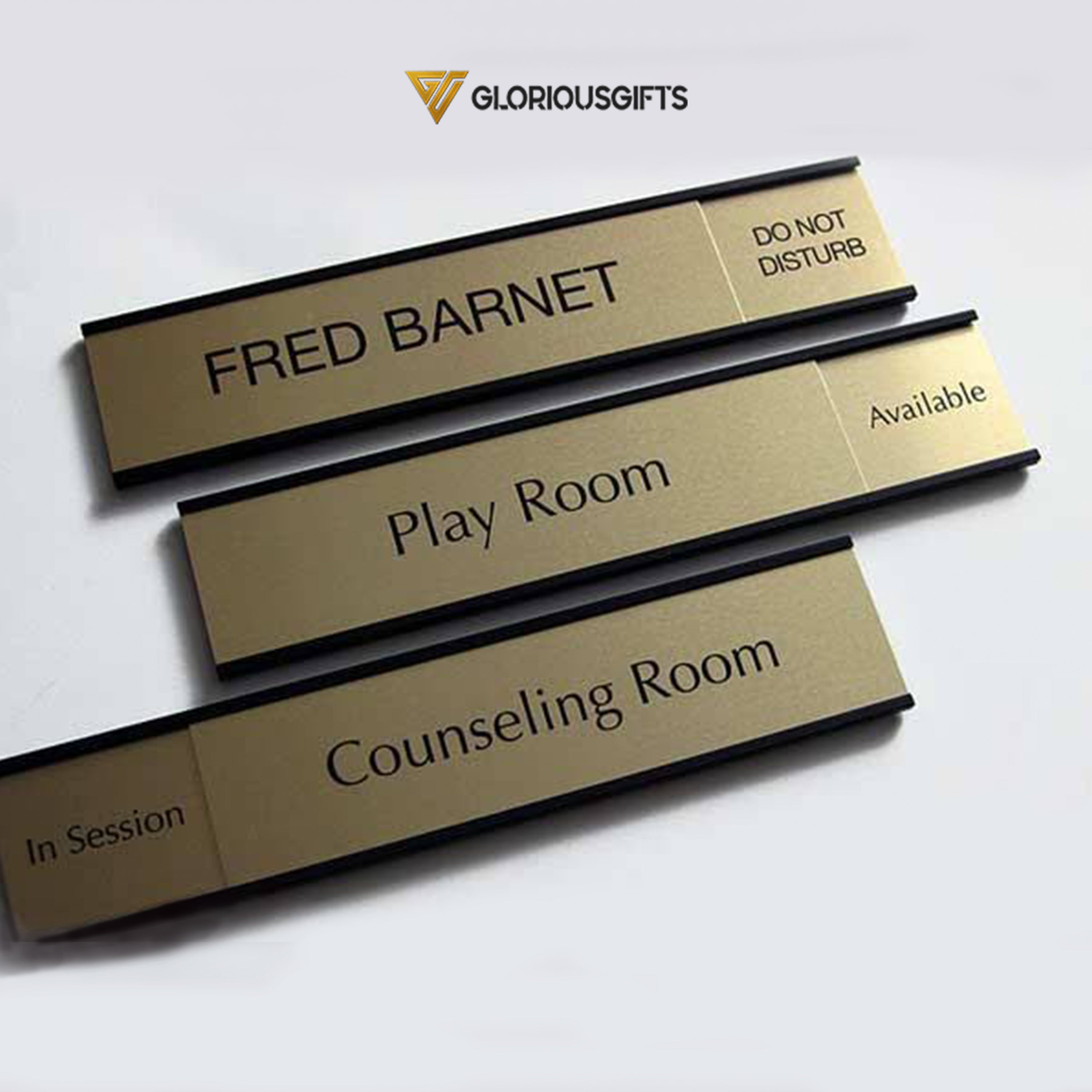 Interchangeable Acrylic Base, Office Door Name Plate GD001 GloriousGifts.Pk Pakistan's 1