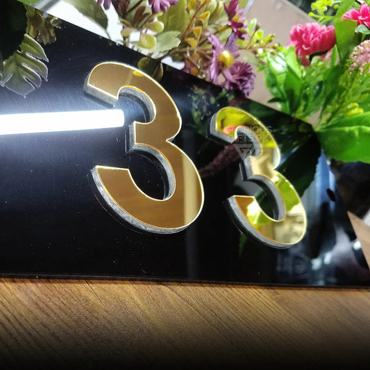 Custom House Plate | GN003 - GloriousGifts.Pk | Pakistan's 1 Office & Home Decoration Brand