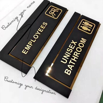 3D Men/Women Toilet Sign | GD012 - GloriousGifts.Pk | Pakistan's 1 Office & Home Decoration Brand