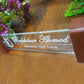 Transparent Acrylic Desk Plate | GT002