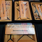Custom Acrylic Desk Plate with Wood Base | GT003