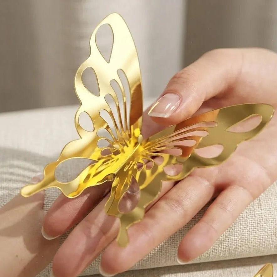 3D Acrylic Wall Butterflies Decorative Stickers | GW007