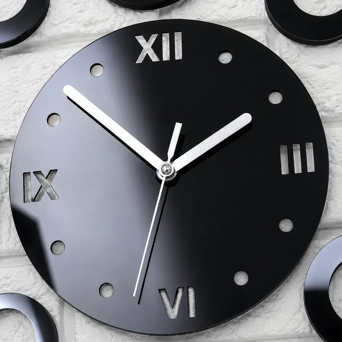 Modern Mirror Wall Clock Kids Room Gift | GC010 - GloriousGifts.Pk | Pakistan's 1 Office & Home Decoration Brand