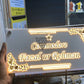 LED Engraved Name Plate | GN018 - GloriousGifts.Pk | Pakistan's 1 Office & Home Decoration Brand