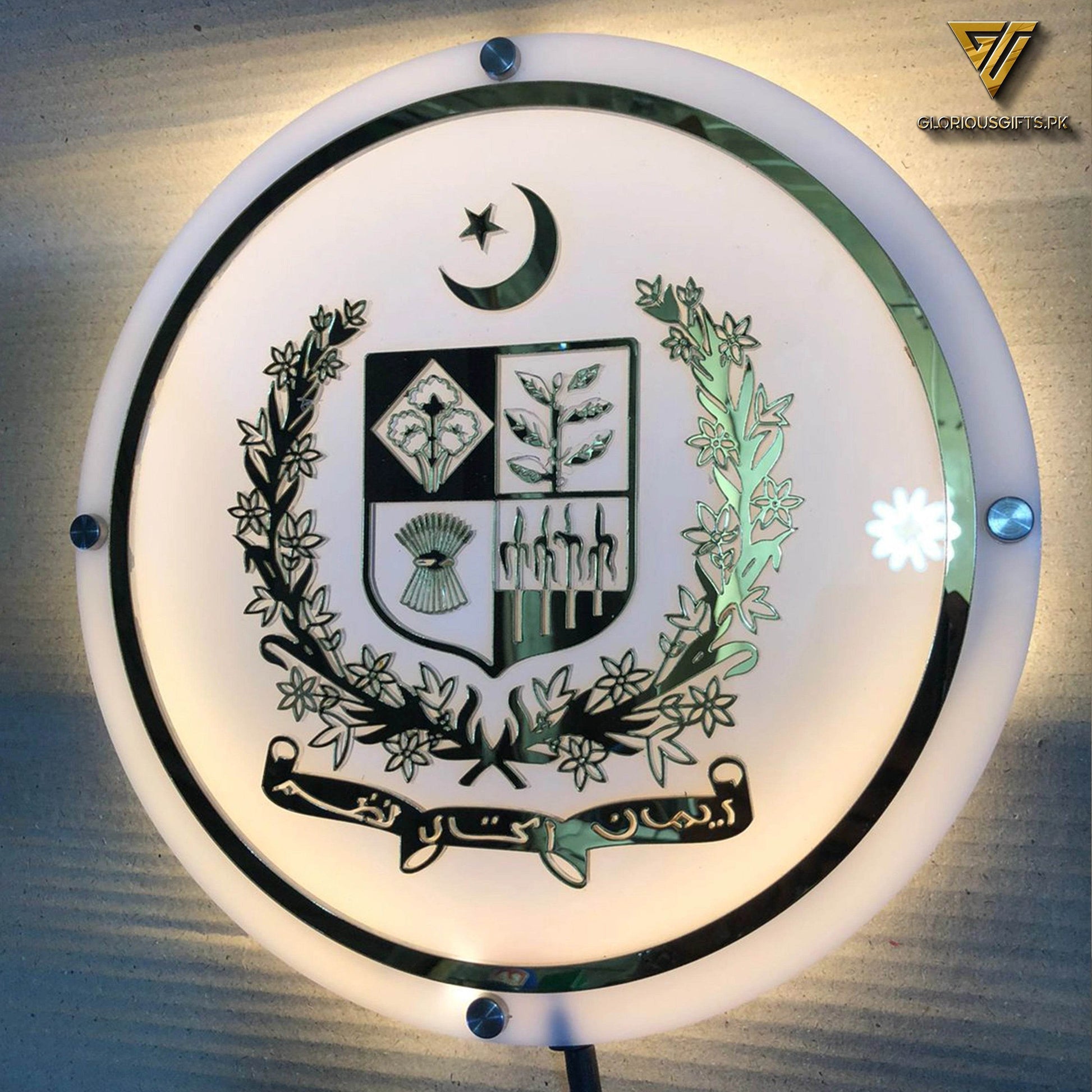 3D Neon Signs Office & Government Decor | GS003 - GloriousGifts.Pk | Pakistan's 1 Office & Home Decoration Brand
