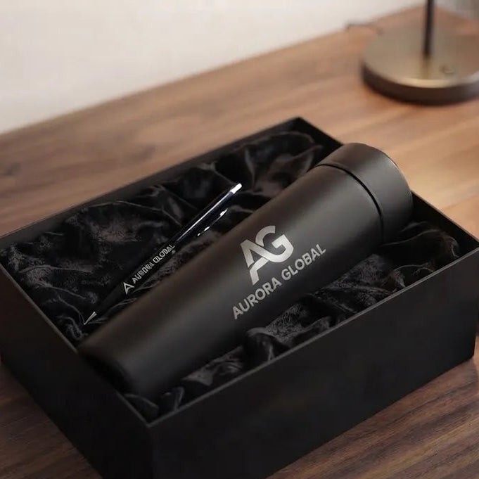Personalized Metal Pen Temperature Bottle GD103 - GloriousGifts.Pk | Pakistan's 1 Office & Home Decoration Brand