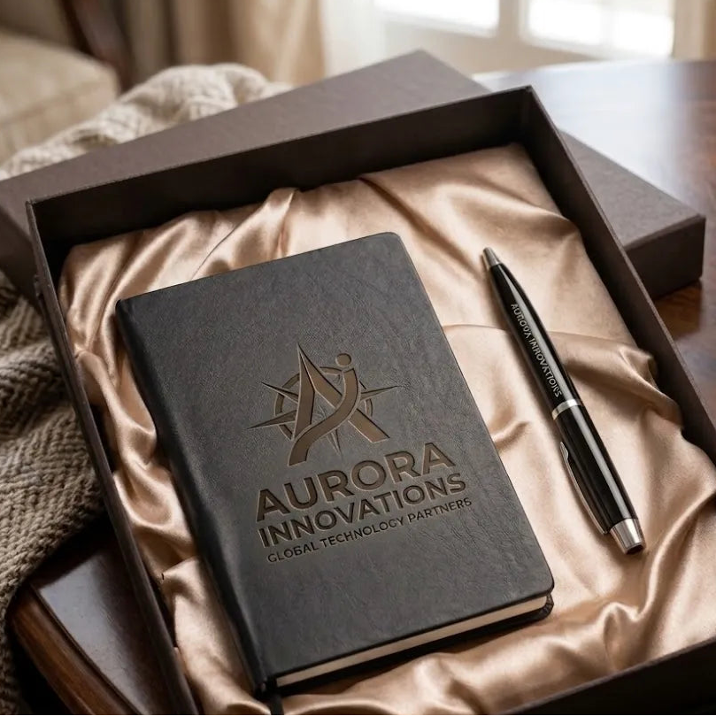 Personalized premium Diary, Metal Black Pen Gift Set GD106 - GloriousGifts.Pk | Pakistan's 1 Office & Home Decoration Brand