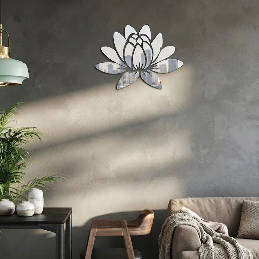 3D Lotus Wall Sticker Delicate GW005 - GloriousGifts.Pk | Pakistan's 1 Office & Home Decoration Brand