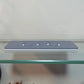 Premium Milky White & Shiny Gray Custom Door Name Plate GD017