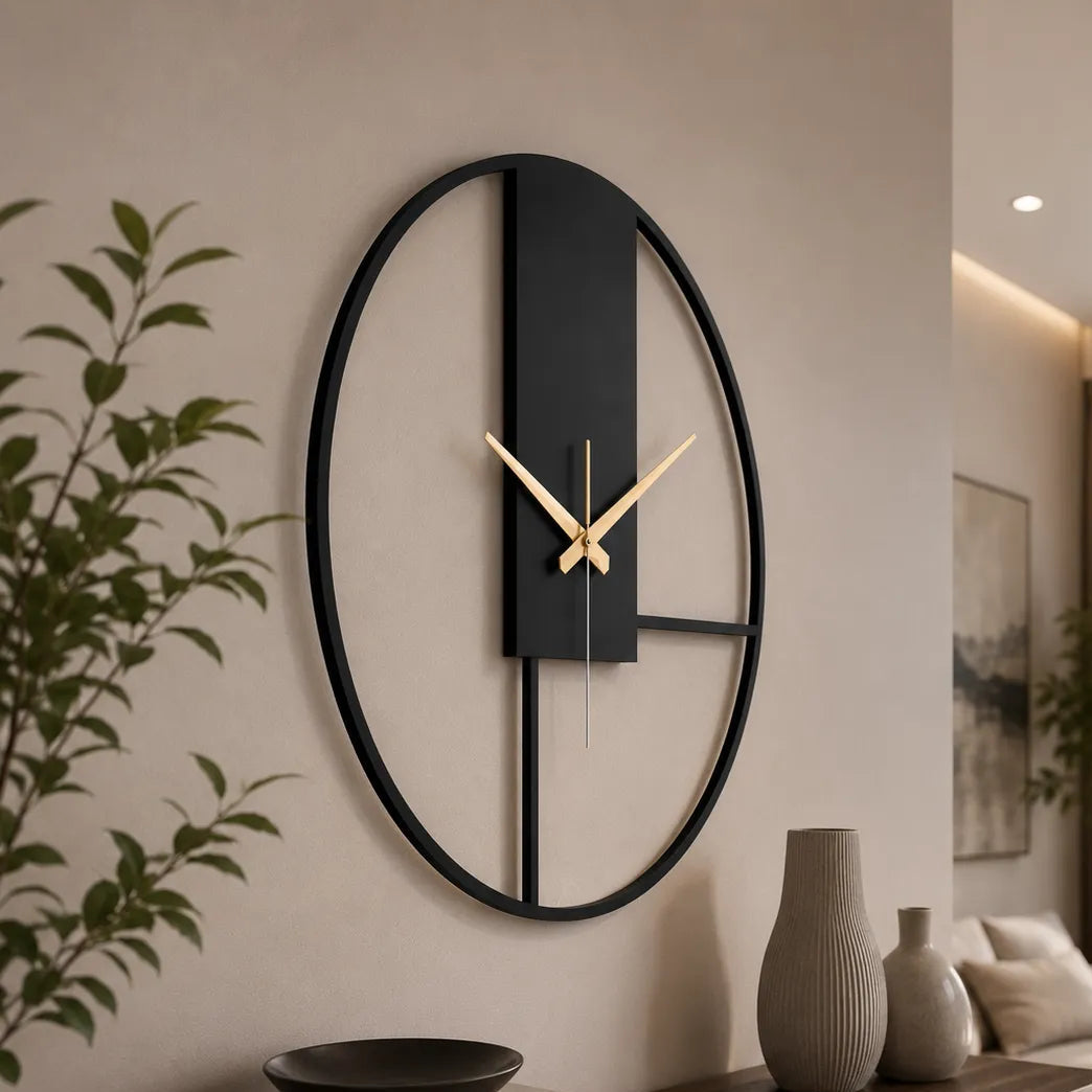 Nordic Large Minimalist Wall Clock | GC017 - GloriousGifts.Pk | Pakistan's 1 Office & Home Decoration Brand