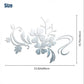 3D Mirror Flower Wall Sticker Stylish Home Décor | GW001 - GloriousGifts.Pk | Pakistan's 1 Office & Home Decoration Brand