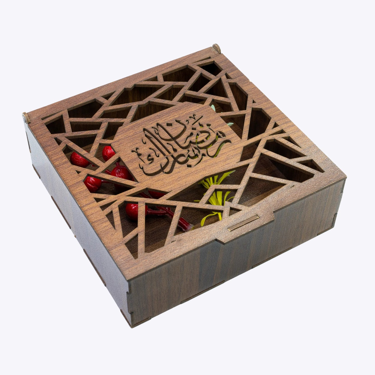 Premium Wooden Ramadan Mubarak Gift Box GG014 - GloriousGifts.Pk | Pakistan's 1 Office & Home Decoration Brand