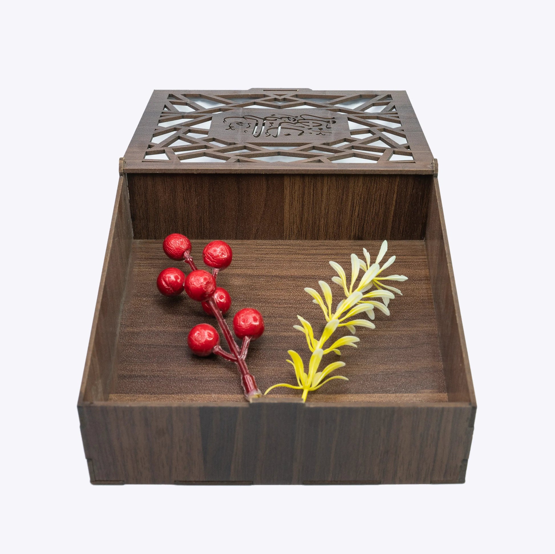 Premium Wooden Ramadan Mubarak Gift Box GG014 - GloriousGifts.Pk | Pakistan's 1 Office & Home Decoration Brand