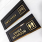 3D Men/Women Toilet Sign | GD012