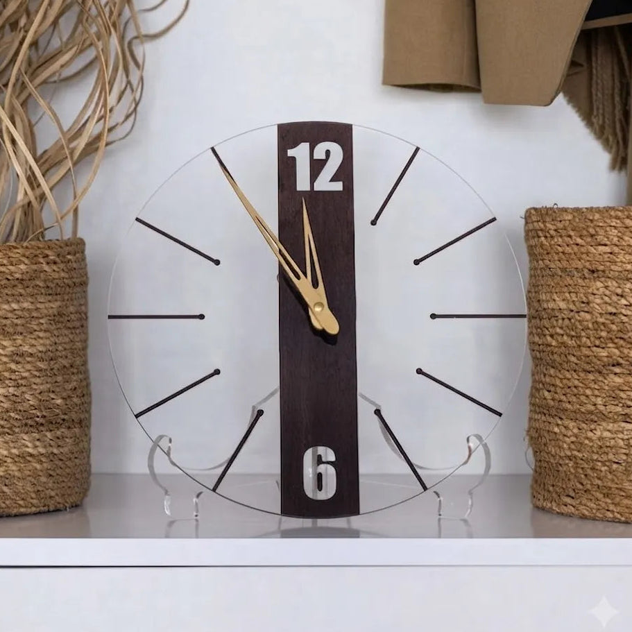 Mid Century Clock Oversized Clock  Acrylic Clock | GC007 - GloriousGifts.Pk | Pakistan's 1 Office & Home Decoration Brand