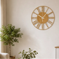 Roman Wooden Wall Clock  Minimalist Design | GC015 - GloriousGifts.Pk | Pakistan's 1 Office & Home Decoration Brand