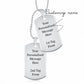 Customize Dogtag Neckless |GG005 - GloriousGifts.Pk | Pakistan's 1 Office & Home Decoration Brand