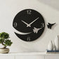 Airplane Round Wooden Clock  for Living Room | GC004 - GloriousGifts.Pk | Pakistan's 1 Office & Home Decoration Brand