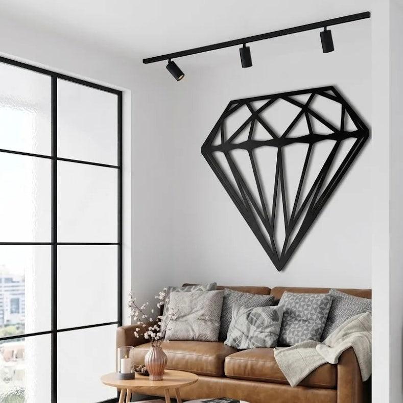 Wooden Geometric Diamond Wall Art | GW016 - GloriousGifts.Pk | Pakistan's 1 Office & Home Decoration Brand