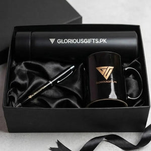 Personalized Engraved Bottle, Tea Mug, Ball Pen Git Set GD102