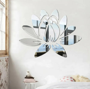 3D Lotus Wall Sticker Delicate GW005