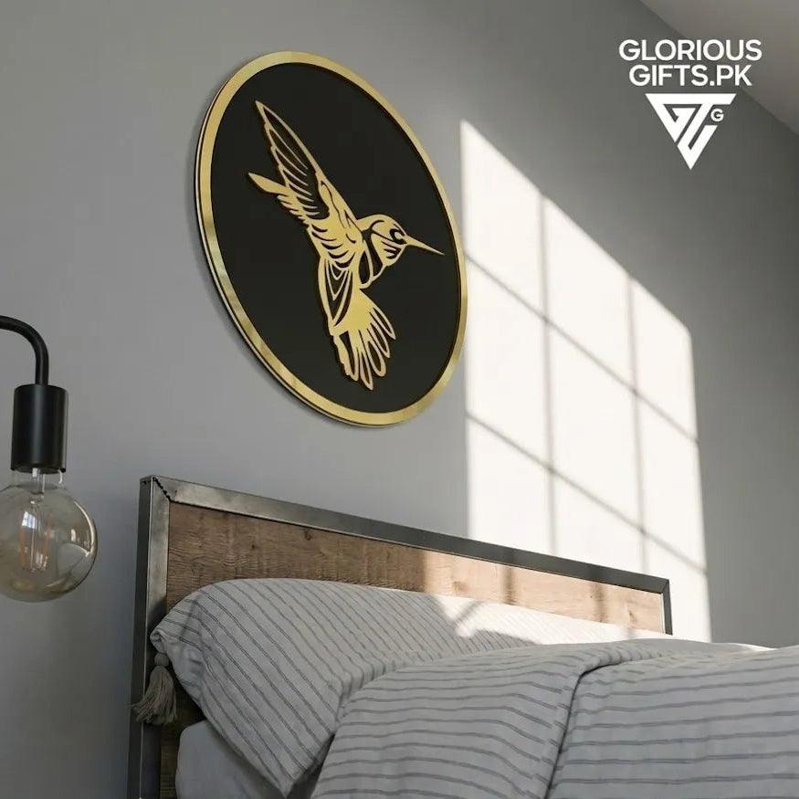 Kingfisher Acrylic Mirror Art  Stylish Home Décor | GW012 - GloriousGifts.Pk | Pakistan's 1 Office & Home Decoration Brand