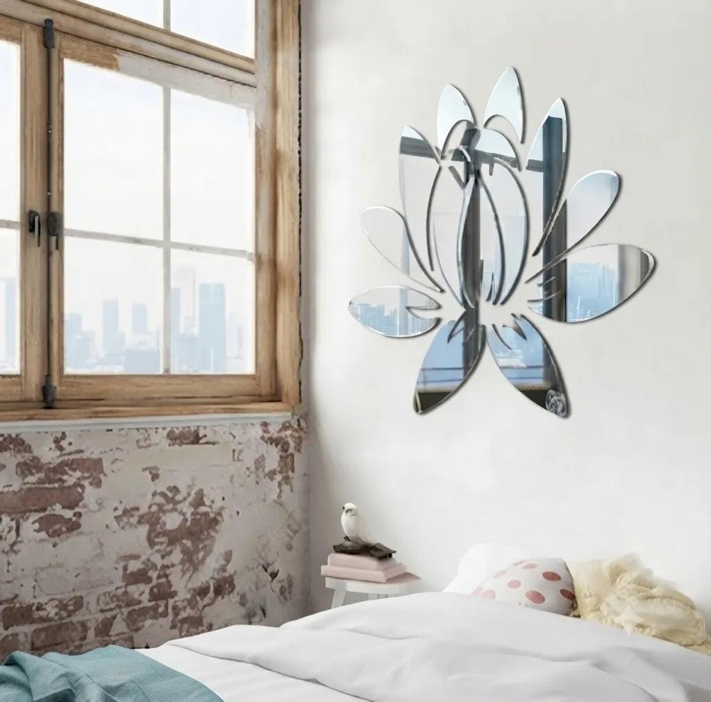 3D Lotus Wall Sticker Delicate GW005 - GloriousGifts.Pk | Pakistan's 1 Office & Home Decoration Brand