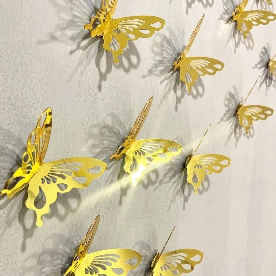 3D Acrylic Wall Butterflies Decorative Stickers | GW007