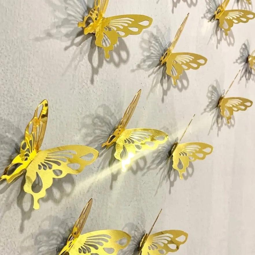 3D Acrylic Wall Butterflies Decorative Stickers | GW007