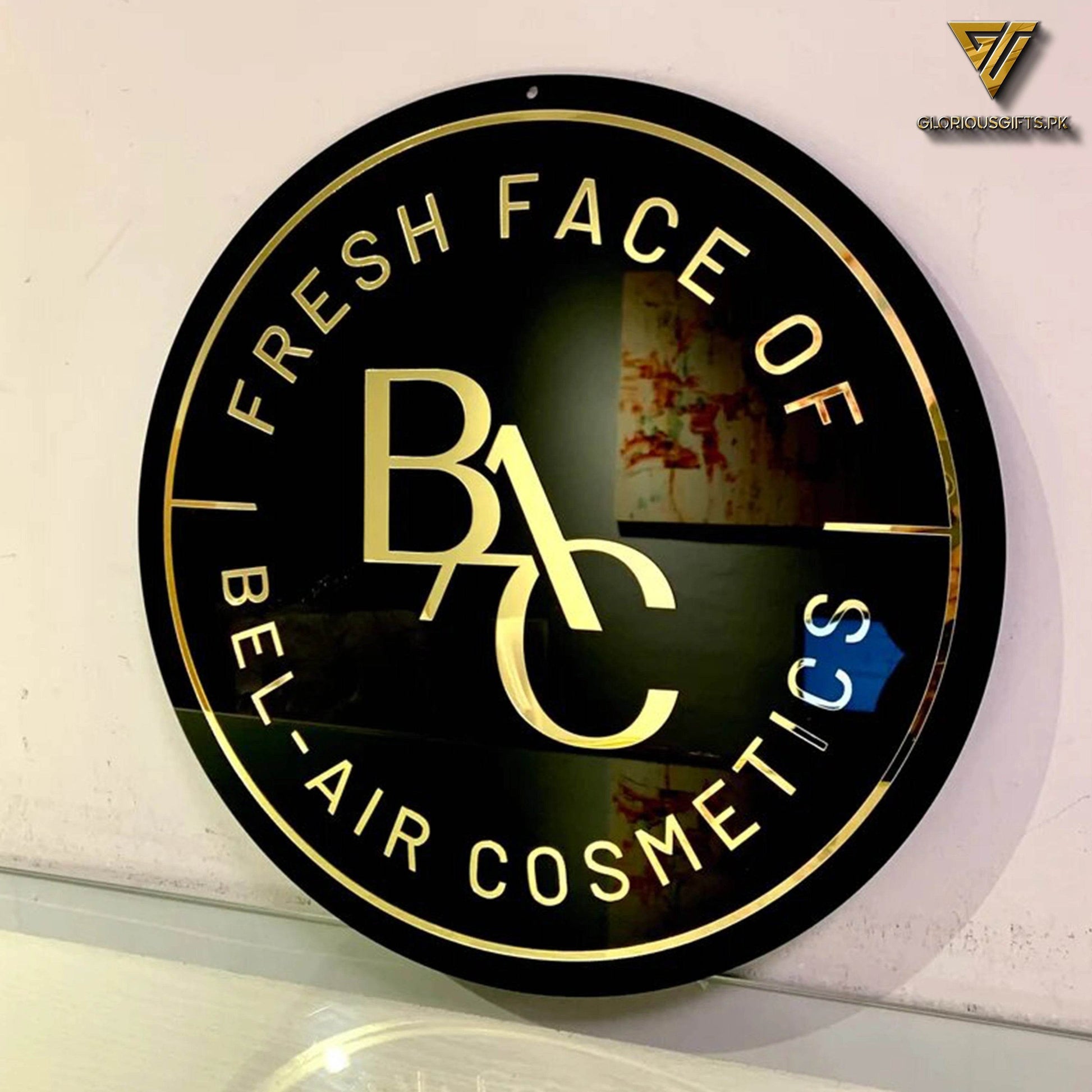 Custom 3D Acrylic Logo Sign Shop Decoration | GS002 - GloriousGifts.Pk | Pakistan's 1 Office & Home Decoration Brand