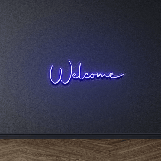 Welcome Neon Sign | GF009 - GloriousGifts.Pk | Pakistan's 1 Office & Home Decoration Brand