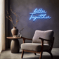Better Together Neon Sign | GF001 - GloriousGifts.Pk | Pakistan's 1 Office & Home Decoration Brand