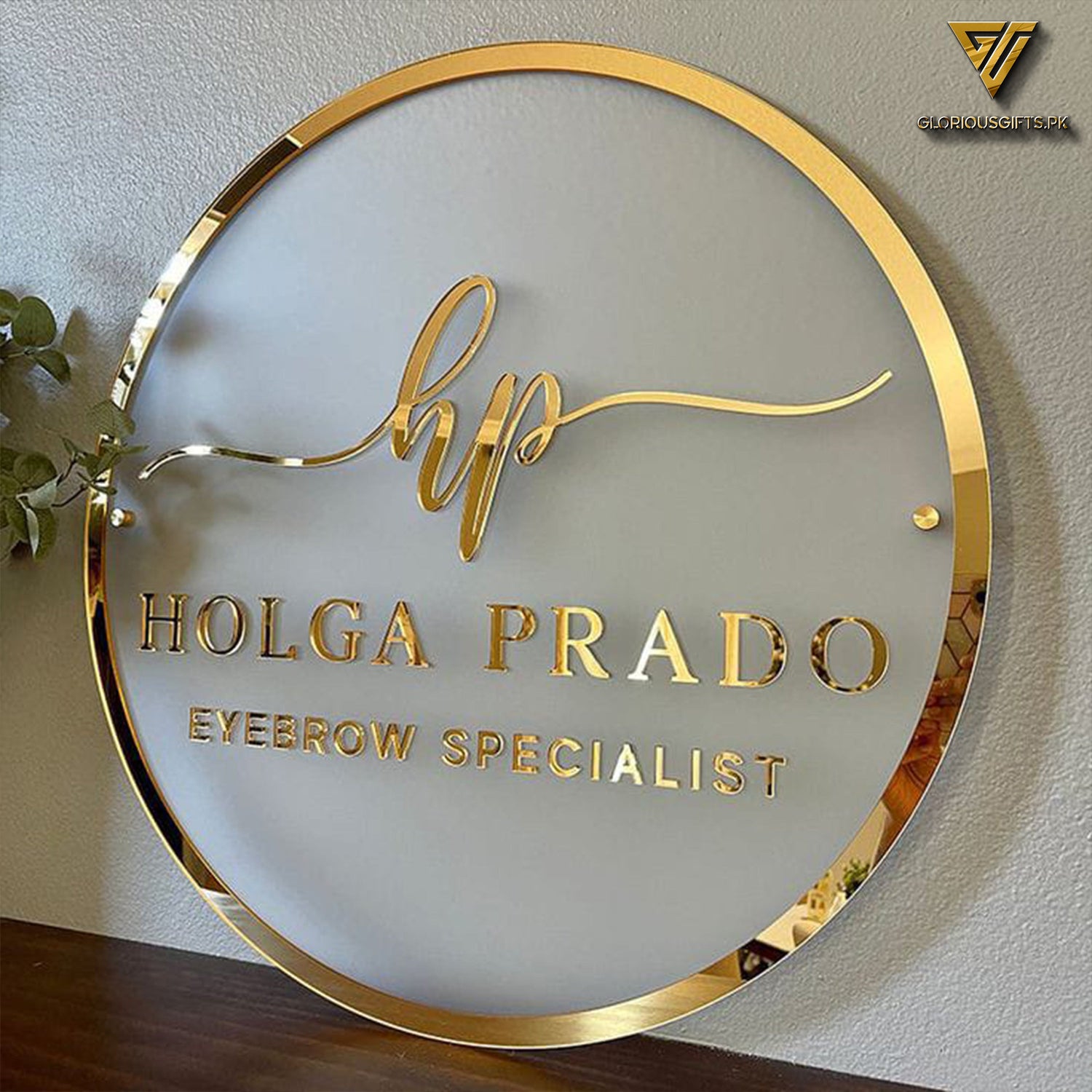 Customized House/Office, Shop, Bar, School, Government Logo Signage GS007 GloriousGifts.Pk | Pakistan's 1 Office & Home Decoration Brand