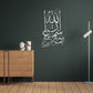 Inallaha Sameeun Baseer اِنَّ اللّٰہَ سَمِیْعٌ بَصِیْرٌ| GM022 - GloriousGifts.Pk | Pakistan's 1 Office & Home Decoration Brand