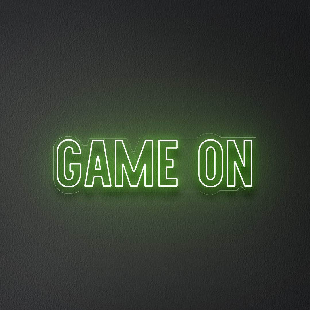 GAME ON Neon Sign |GF002