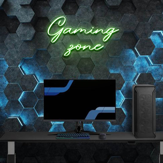 Gaming Zone Neon Sign | GF004 - GloriousGifts.Pk | Pakistan's 1 Office & Home Decoration Brand